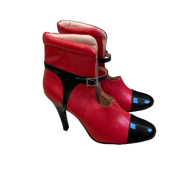 N.Y.L.A. Chester Stiletto Heel Bootie Shoes, Sz 8 - Picture 4 of 16